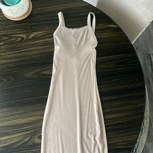 Garage Open Back Midi Dress